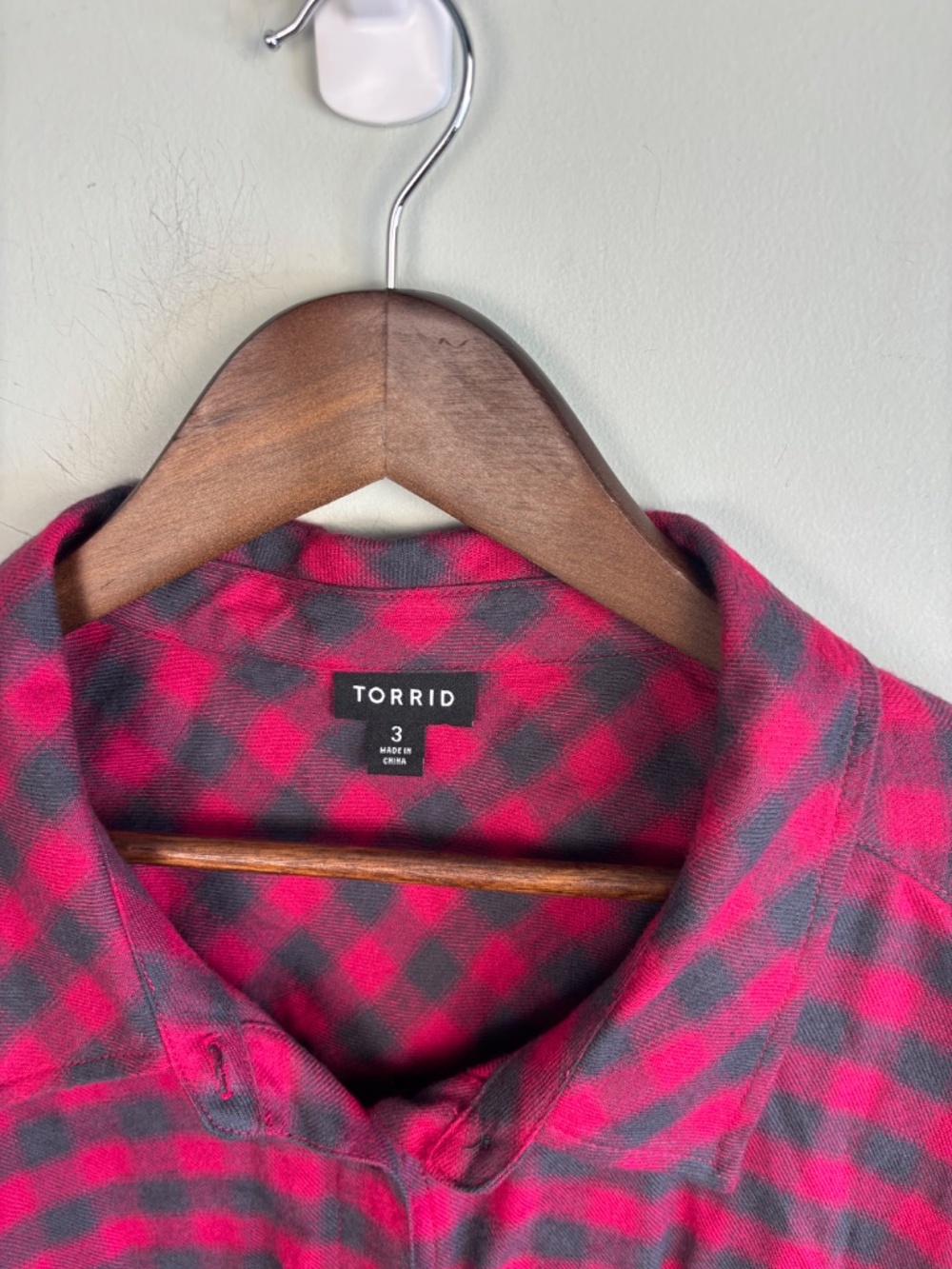 Torrid Lizzie Long Sleeve Tunic Shirt Size 3X - Picture 4 of 5